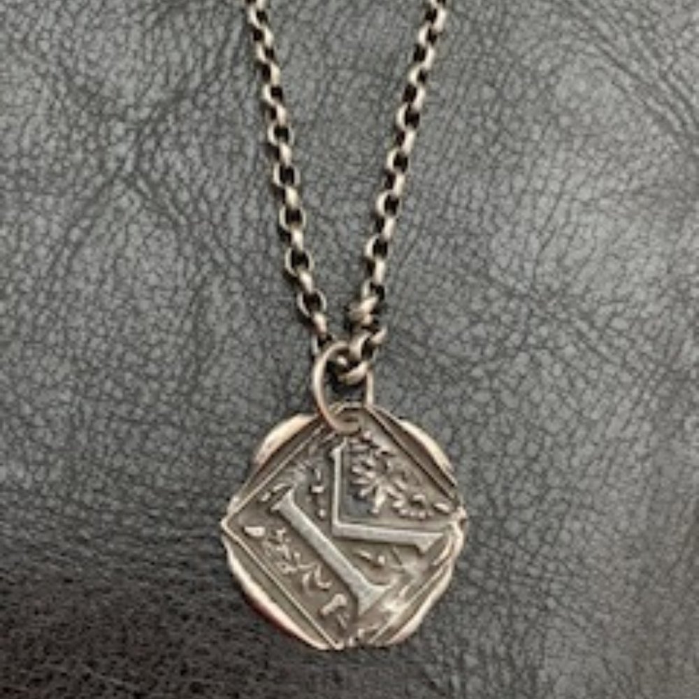 Waxing Poetic Century Insignia - Initial Charm